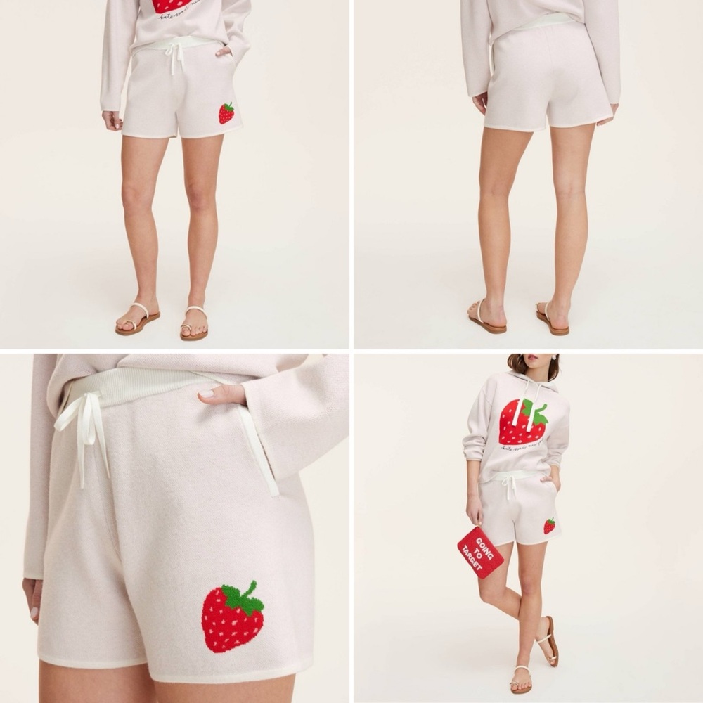 Kate Spade x Target Strawberry Knit Shorts